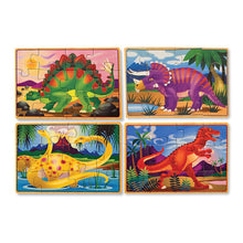 Load image into Gallery viewer, Wooden Jigsaw Puzzles in a Box - Dinosaurs