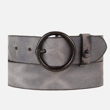 Load image into Gallery viewer, Pip | Vintage Full-Grain Leather Belt For Women GRAY