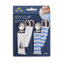 Load image into Gallery viewer, Itzy Clip™ Fabric Pacifier Strap - Nautical