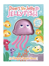 Load image into Gallery viewer, Don't Be Jelly, Jellyfish - Sensory Touch and Light-Up Book