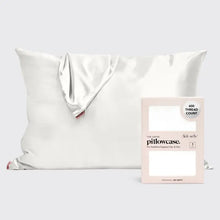 Load image into Gallery viewer, Standard Satin Pillowcase - Ivory