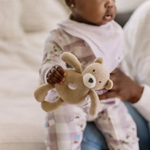 Load image into Gallery viewer, Bear Plush Baby Rattle