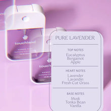 Load image into Gallery viewer, Touchland Hand Sanitizing Mist - Pure Lavender