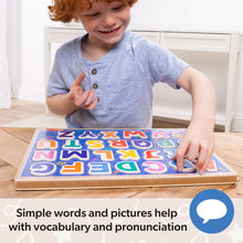 Load image into Gallery viewer, Ms. Rachel™ Wooden Phonics Alphabet Sound Puzzle - 24 Pieces