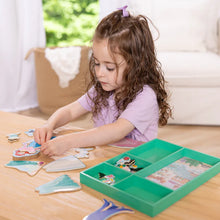 Load image into Gallery viewer, Disney Princess Ariel Wooden Magnetic Dress-Up