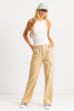 Load image into Gallery viewer, High Rise Corduroy Cargo Pants