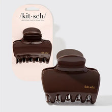 Load image into Gallery viewer, Recycled Plastic Puffy Cloud Clip - Chocolate