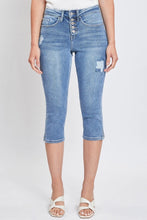 Load image into Gallery viewer, Missy Vintage Exposed Button Capri