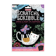 Load image into Gallery viewer, Mini Scratch & Scribble Art Kit: Cutie Cats