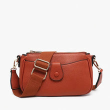Load image into Gallery viewer, Kallie Snap Front Crossbody w/ Nylon Strap