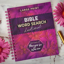 Load image into Gallery viewer, 100 Days of Prayer For Women (Word Search Devotional)