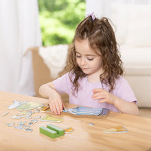 Load image into Gallery viewer, Disney Princess Tiana Wooden Magnetic Dress-Up Play Set