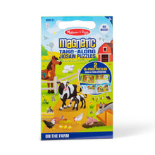Load image into Gallery viewer, Take-Along Magnetic Jigsaw Puzzles – On the Farm