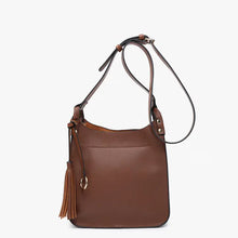 Load image into Gallery viewer, Jen&Co® Lucinda Square Crossbody - Brown