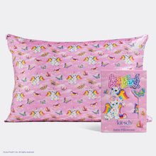 Load image into Gallery viewer, Lisa Frank & Kitsch Standard Satin Pillowcase - Angel Kitty