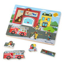 Load image into Gallery viewer, Around the Fire Station Sound Puzzle