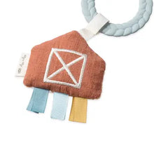 Load image into Gallery viewer, Bitzy Busy Ring™ Teething Activity Toy- Farm