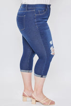 Load image into Gallery viewer, Missy Plus Basic 1 Button Cuff Capri