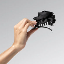 Load image into Gallery viewer, Satin Rosette Medium Flat Cloud Clip