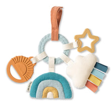 Load image into Gallery viewer, Bitzy Busy Ring™ Teething Activity Toy- Cloud