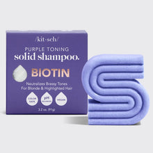 Load image into Gallery viewer, Purple Toning Solid Shampoo Bar