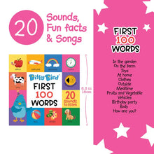 Load image into Gallery viewer, Ditty Bird Sound Book: First 100 Words