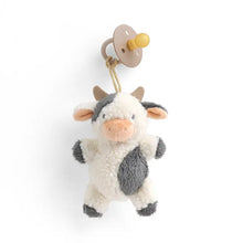 Load image into Gallery viewer, Bitzy Pal Natural Rubber Pacifier & Plush - Cow