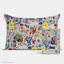 Load image into Gallery viewer, Lisa Frank & Kitsch Standard Satin Pillowcase -The Fantastic World of Lisa Frank