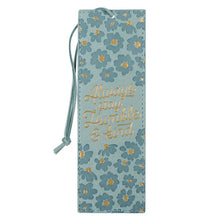Load image into Gallery viewer, Faux Leather Inspirational Bookmark
