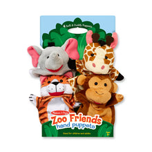 Load image into Gallery viewer, Zoo Friends Hand Puppets
