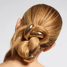 Load image into Gallery viewer, Gold Metal Cloud Cuff - Medium