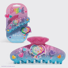 Load image into Gallery viewer, Lisa Frank & Kitsch Glitter Claw Clip - Dancing Dolphins™