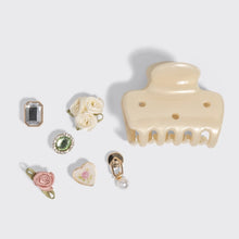 Load image into Gallery viewer, Kitschpop™️ Cloud Clip 7pc Set Vintage - Pearlized Cream
