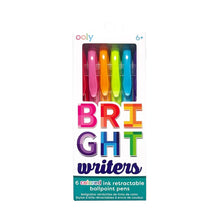 Load image into Gallery viewer, Bright Writers Colored Ballpoint Pens - Set of 6