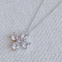 Load image into Gallery viewer, Radiant Sparkle Mini Cross Pendant Necklace