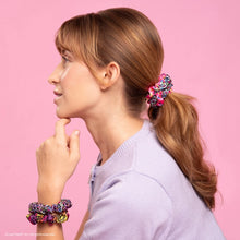Load image into Gallery viewer, Lisa Frank & Kitsch Ruched Satin Scrunchies
