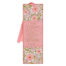 Load image into Gallery viewer, Faux Leather Inspirational Bookmark