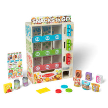Load image into Gallery viewer, Sort, Stock, Select Wooden Vending Machine Play Set