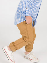 Load image into Gallery viewer, Boys Dark Khaki Jogger Pants