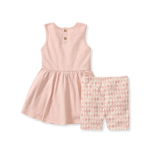 Load image into Gallery viewer, Diamond Tile Tunic & Shorts Set