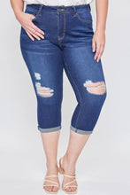 Load image into Gallery viewer, Missy Plus Basic 1 Button Cuff Capri