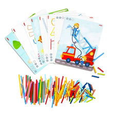 Load image into Gallery viewer, Stabix Wooden Arranging & Matching Game