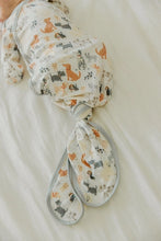 Load image into Gallery viewer, COPPER PEARL® Newborn Knotted Gown - Rufus