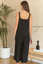 Load image into Gallery viewer, Wide Leg Crinkle Jumpsuit