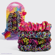 Load image into Gallery viewer, Lisa Frank & Kitsch Ruched Satin Scrunchies