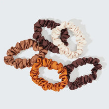 Load image into Gallery viewer, Satin Petite Scrunchies 5pc Set
