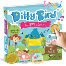 Load image into Gallery viewer, Ditty Bird Sound Book: Action Songs