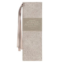 Load image into Gallery viewer, Faux Leather Inspirational Bookmark
