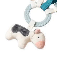 Load image into Gallery viewer, Bitzy Busy Ring™ Teething Activity Toy- Farm