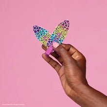 Load image into Gallery viewer, Lisa Frank X Kitsch Xl Creaseless Clips in Rainbow Leopard